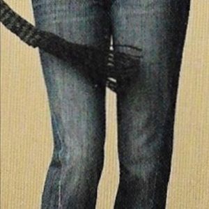 Cabi twist seam boyfriend crop #640. Size 12. EUC.